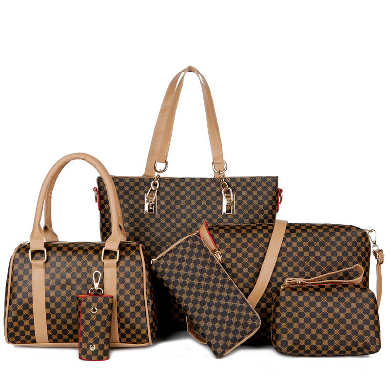🔥50% korting + gratis verzending👜 6-delige tassenset | ✨ Hoogwaardig PU-leer · Klassiek, duurzaam en gemakkelijk schoon te maken🎒