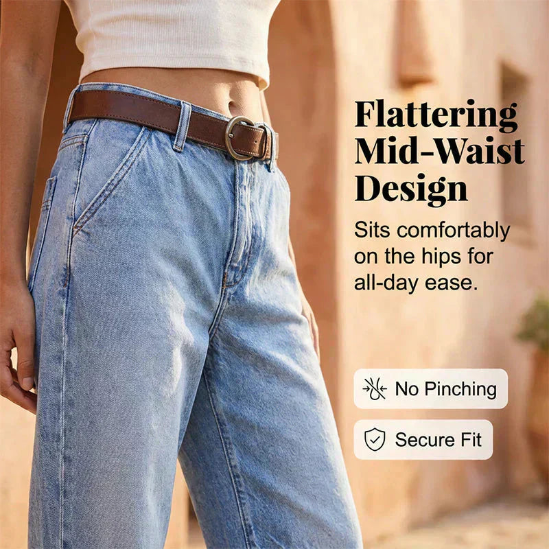 🌟 Damesjeansshort met hoge taille en wijde pijpen – Verlengt de benen & vintage wassing – Casual cropped broek – perfect voor de zomer, het strand of een vrije dag 👒