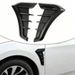 Decoratieve auto zij-scherm ventilatieopeningen stickers