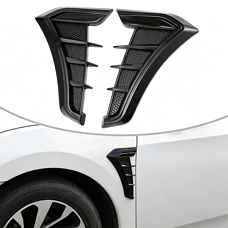 Decoratieve auto zij-scherm ventilatieopeningen stickers