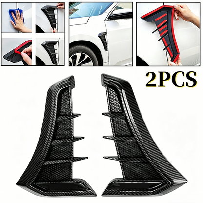 Decoratieve auto zij-scherm ventilatieopeningen stickers