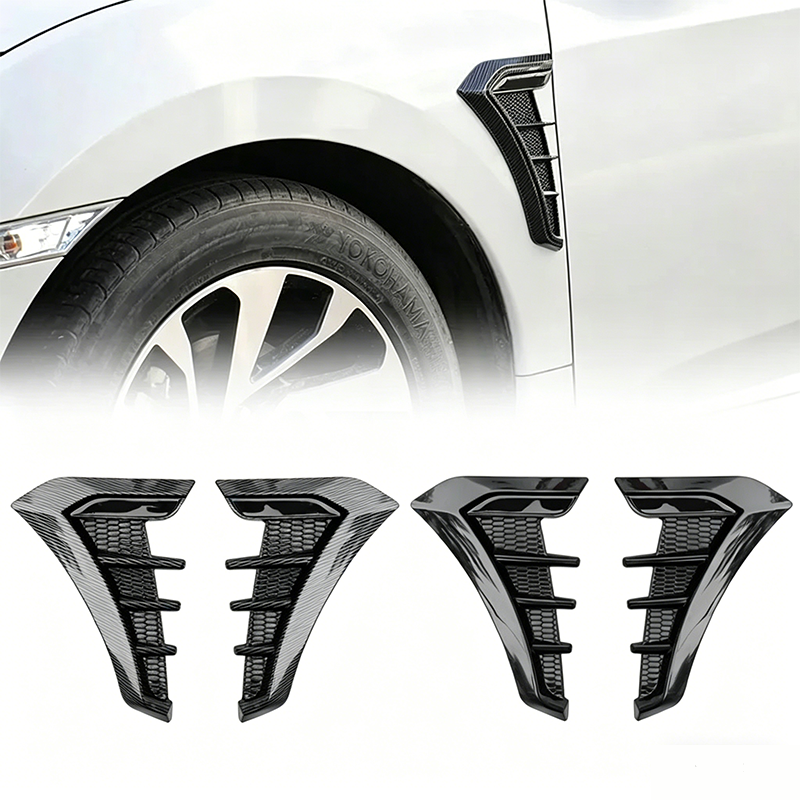 Decoratieve auto zij-scherm ventilatieopeningen stickers
