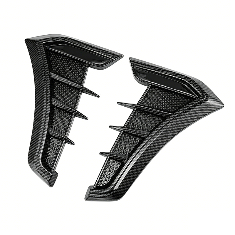 Decoratieve auto zij-scherm ventilatieopeningen stickers