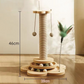 Multifunctioneel Kattenactiviteitencentrum met Krabplank en Speelgoed