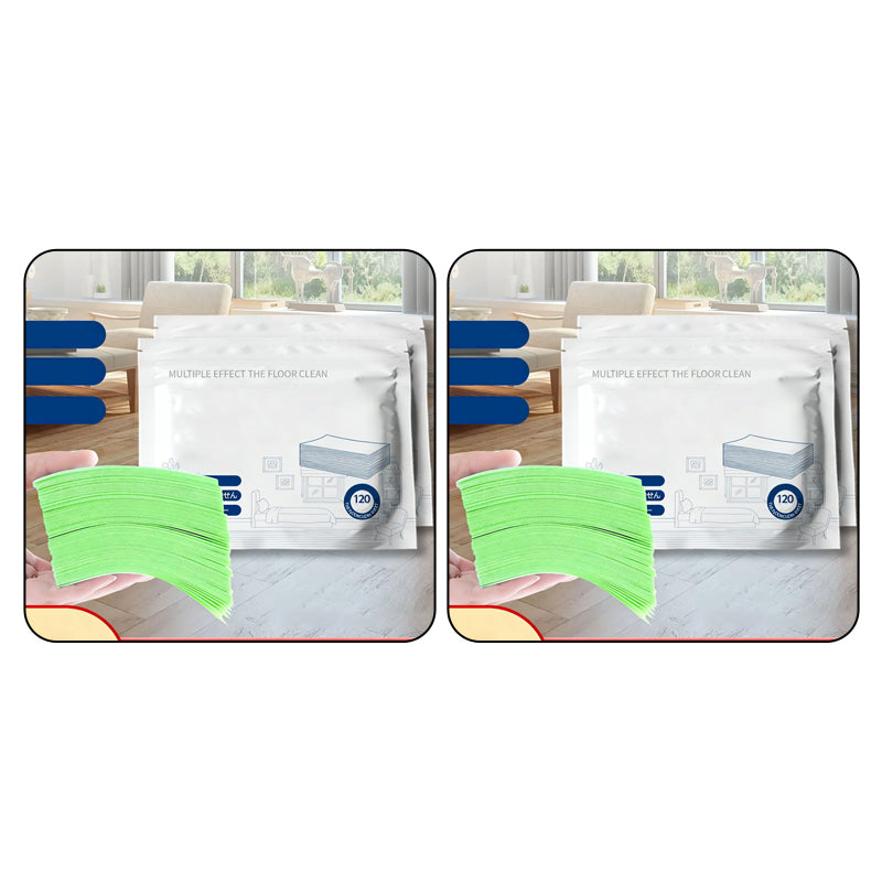 🥳UITVERKOOP 2026🥳💞50% KORTING | 50.000+ verkocht!Wateroplosbare vloerdoekjes 120st | Geen afmeten, glanzende vloeren