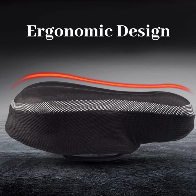 Thick Gel Padded Bicycle Saddle