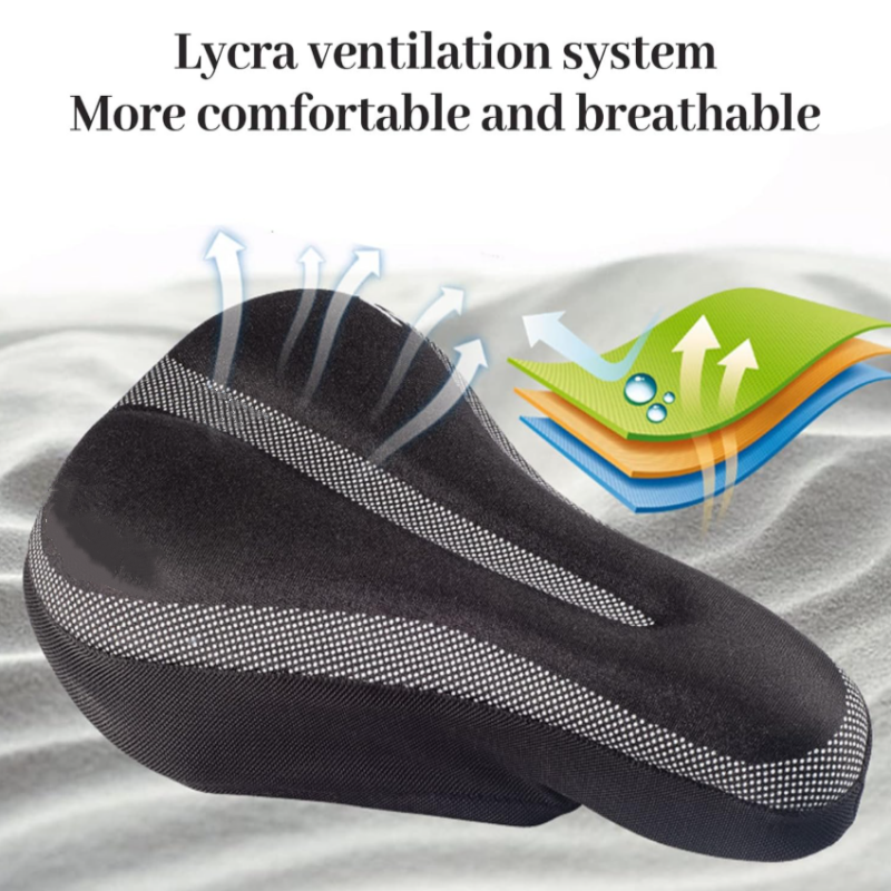 Thick Gel Padded Bicycle Saddle