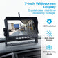 🌙✨ Ook in het donker kraakhelder zicht! 7-inch HD draadloos camerasysteem met nachtzicht – parkeer als een pro!