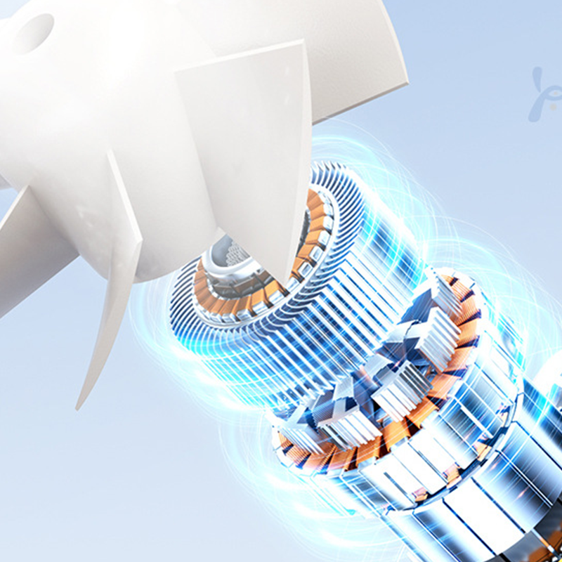 Multifunctionele miniventilator voor paraplu’s, bureaus en buiten