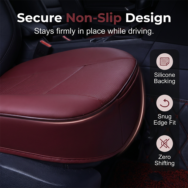 Breathable PU Leather Car Seat Cushion