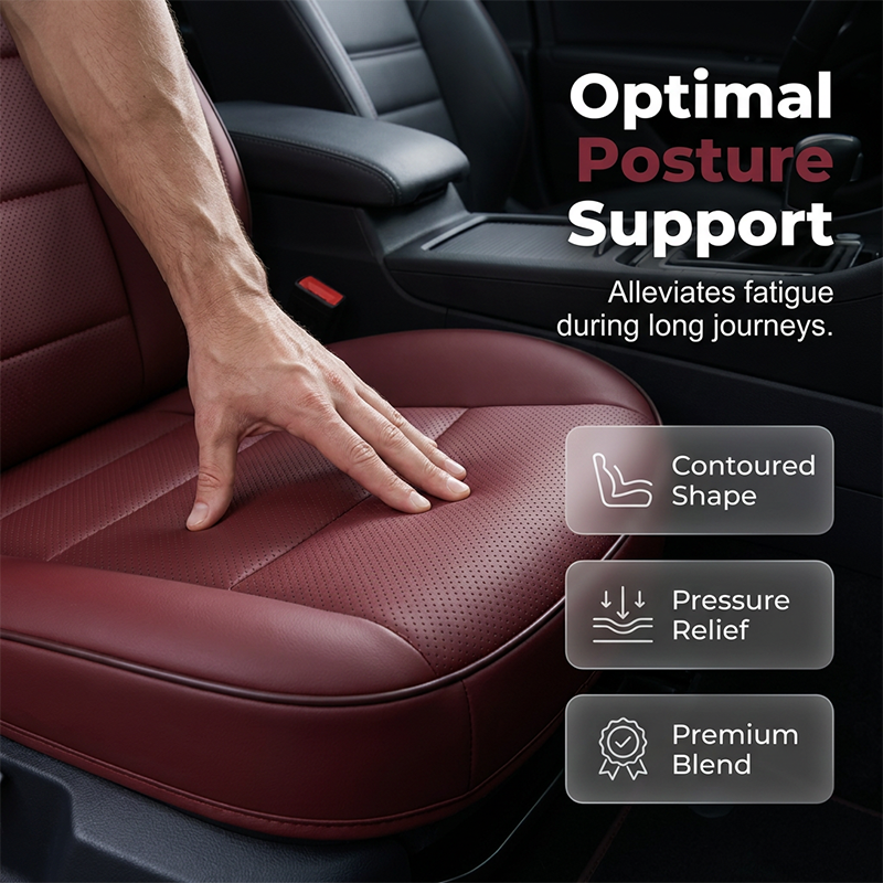 Breathable PU Leather Car Seat Cushion