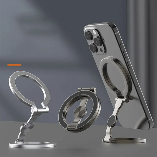 Opvouwbare magnetische ring telefoonhouder
