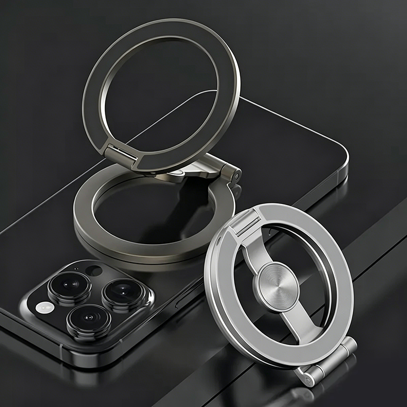 Opvouwbare magnetische ring telefoonhouder