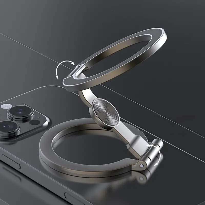 Opvouwbare magnetische ring telefoonhouder