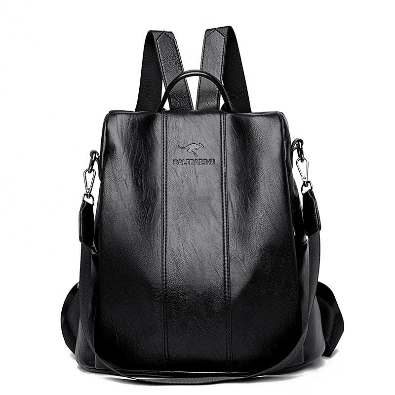 🎒 Stijlvolle PU Damesrugzak | Ruim, Elegant & Veilig (Anti-Diefstal Design)