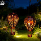 🌞 Betoverende Solar Luchtballon Lantaarn 💡 Magische Schaduwprojectie & 100% Zonne-energie