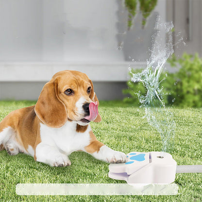 🐶⛲ Automatische Pedaal Waterfontein voor Honden | Altijd Vers Drinkwater Buiten 🐾