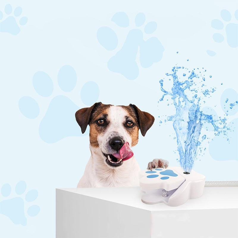 🐶⛲ Automatische Pedaal Waterfontein voor Honden | Altijd Vers Drinkwater Buiten 🐾