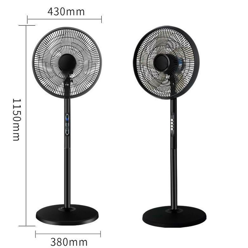 🌀 Standventilator met hoge luchtstroom en afstandsbediening 💨
