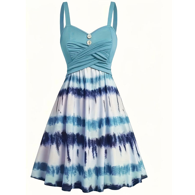 🔥 50% korting 👗 Tie-dye A-lijn cami-jurk voor dames 💘