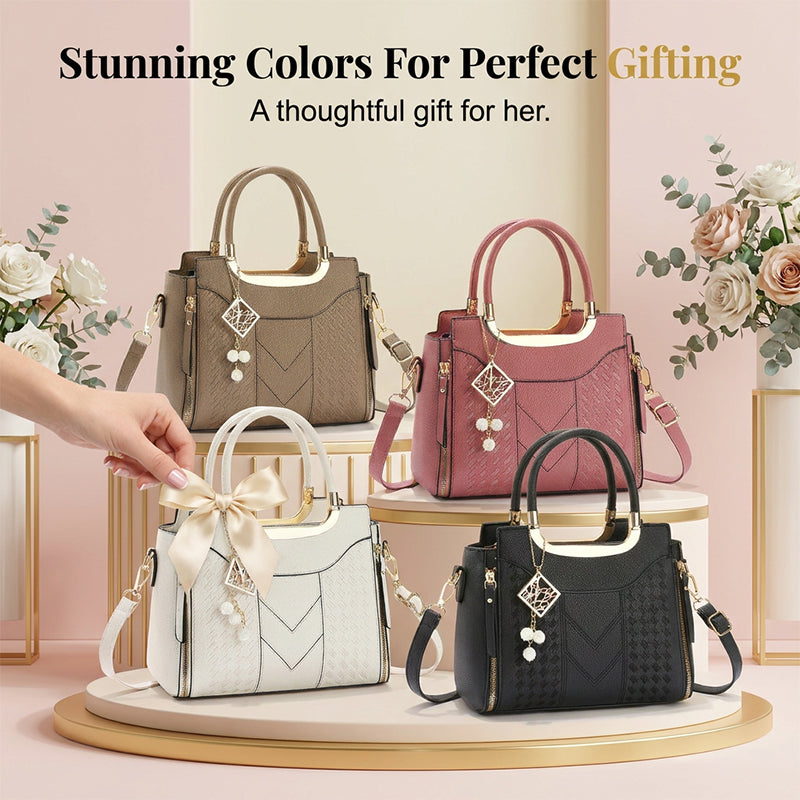 👜Elegante damestas met handvat en schouderriem✨