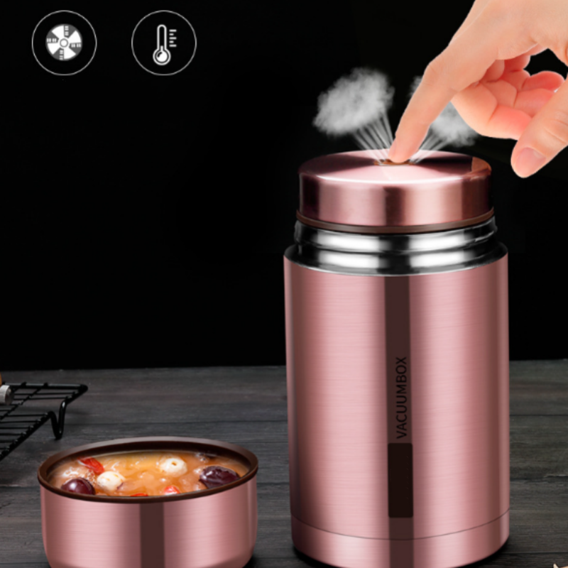 🔥50% KORTING+GRATIS VERZENDING🥘316 Roestvrij staal vacuum geïsoleerde voedselpot — Ontspan en geniet van de smaak van lekker eten🍲