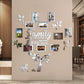🌻50% KORTING ✨3D familiestamboom fotolijst muursticker