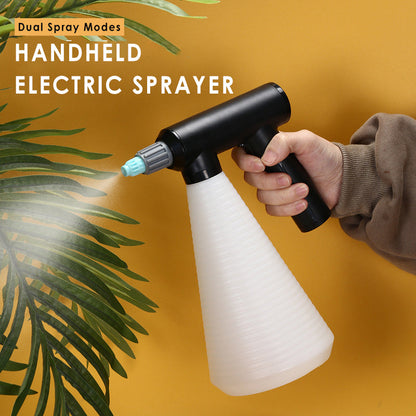 🌻 Oplaadbare, draagbare elektrische sproeier met instelbare straal 🚿