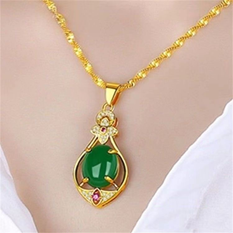 ✨ Elegante Klaverblad Traan Ketting 🌿
