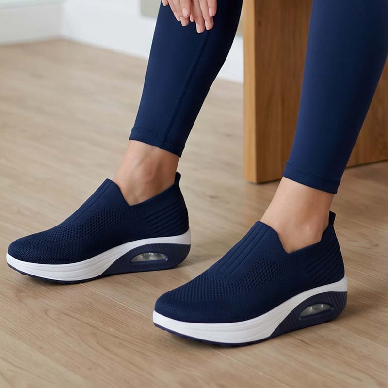 👟 Dames Instapschoenen met Air-Cushion (Luchtkussen) | Ademend & Pijnvrij Wandelen