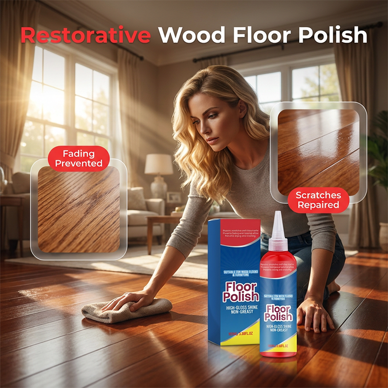 🧱 Krasherstellende Vloer Polish | Laat dof hout en laminaat weer stralen (Nu 50% Korting)