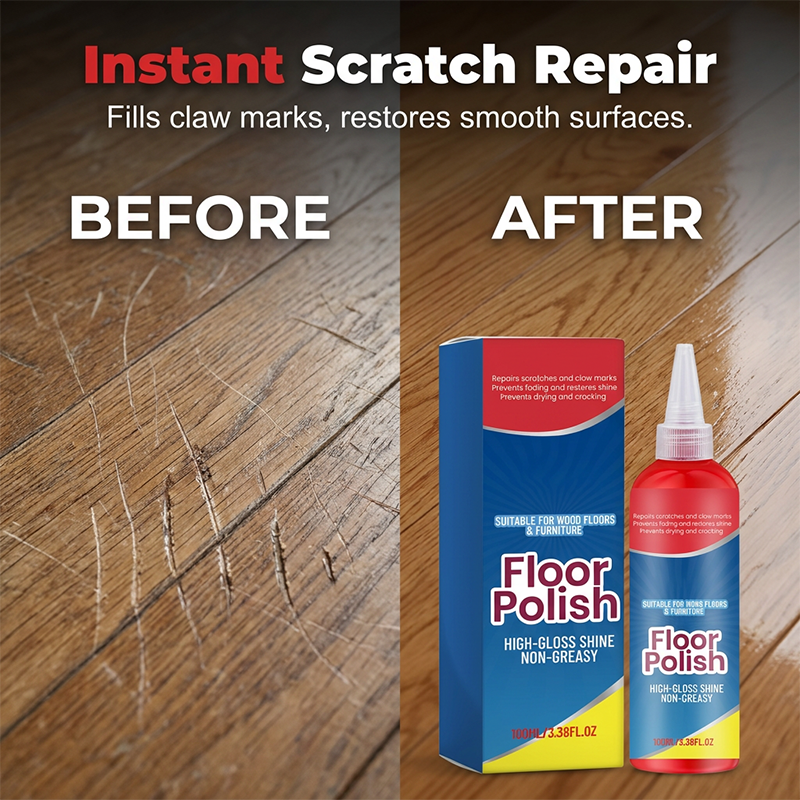 🧱 Krasherstellende Vloer Polish | Laat dof hout en laminaat weer stralen (Nu 50% Korting)