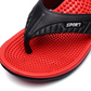 🔥40% KORTING 💦 Lichtgewicht teenslippers voor heren – met massage-effect, antislip, flexibel 🏖️