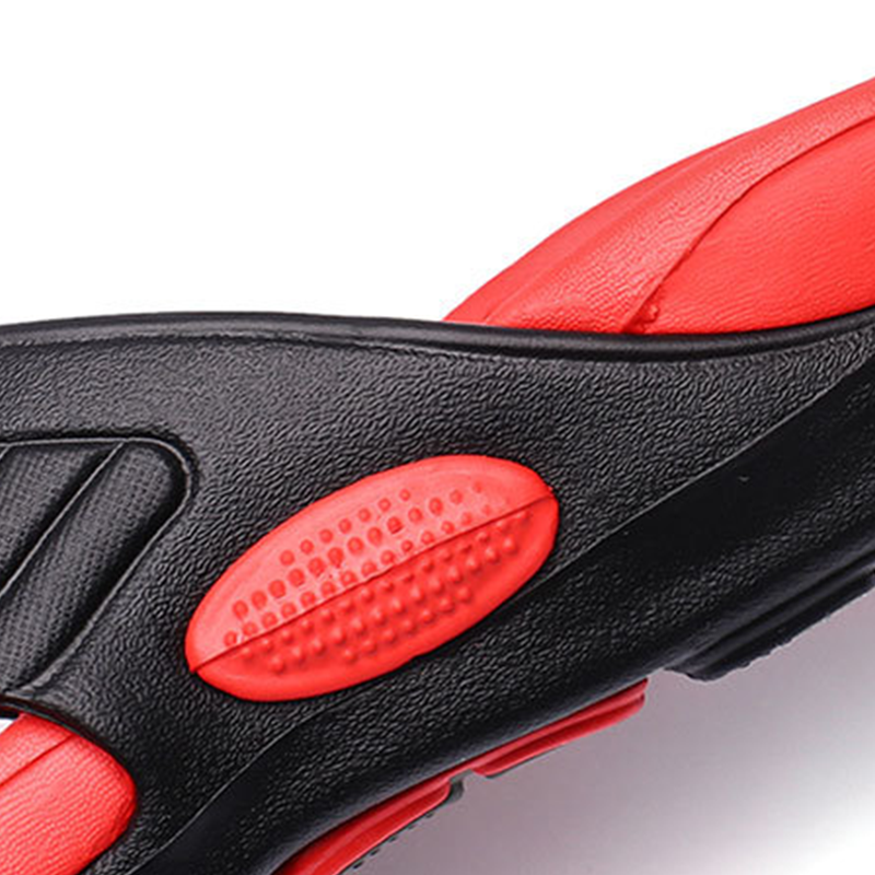 🔥40% KORTING 💦 Lichtgewicht teenslippers voor heren – met massage-effect, antislip, flexibel 🏖️