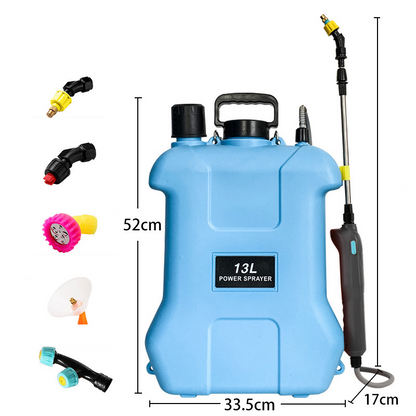 🔥50% KORTING + GRATIS VERZENDING🎒 Elektrische Drukspuit / Rugspuit (13L-15L) | Automatisch Sproeien Zonder Pompen 🚿