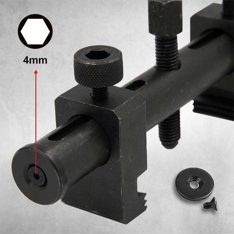 🛠 Verstelbaar gereedschap voor het verwijderen van de krukaspoelie