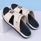 👞Slip-on sandalen van kunstleer voor heren – Ademend mesh en antislipzool & Comfortabele pasvorm 🏖️