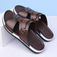 👞Slip-on sandalen van kunstleer voor heren – Ademend mesh en antislipzool & Comfortabele pasvorm 🏖️