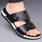 👞Slip-on sandalen van kunstleer voor heren – Ademend mesh en antislipzool & Comfortabele pasvorm 🏖️
