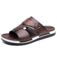 👞Slip-on sandalen van kunstleer voor heren – Ademend mesh en antislipzool & Comfortabele pasvorm 🏖️
