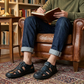 👞 50% korting + gratis verzending ✨ Strandsandalen voor heren met gesloten teen – ademend, dempend, met klittenbandsluiting 🌊