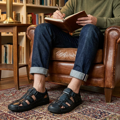 Comfortabele Heren Wandelsandalen | Ademend Zomercomfort