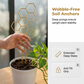 🌿 TIJDELIJKE AANBIEDING: 50% KORTING! ✨ Honingraat-plantenrek – Roestvrij, stapelbaar, eenvoudig te monteren 🐝