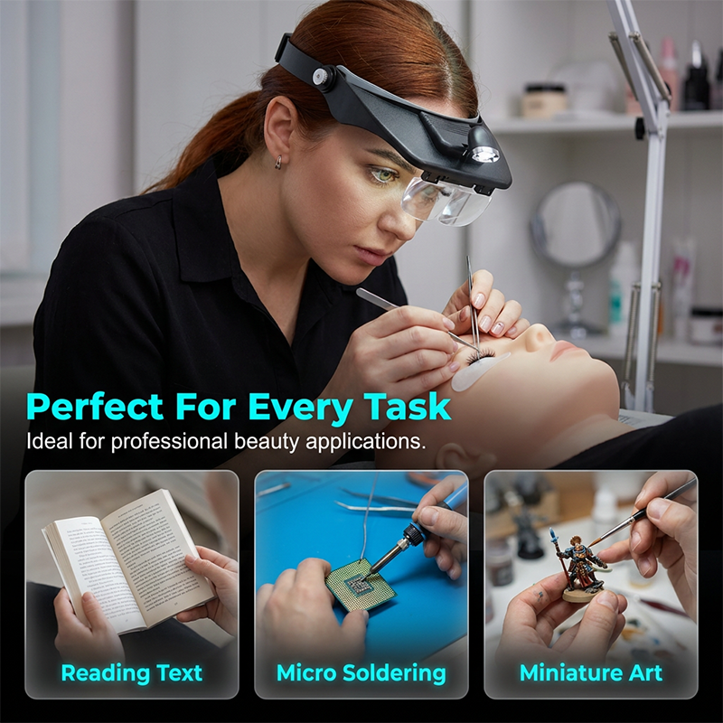 🔍 50% KORTING + GRATIS VERZENDING! Professionele Handsfree LED Loepbril – Lees & Knutsel Weer Zonder Problemen! ✨