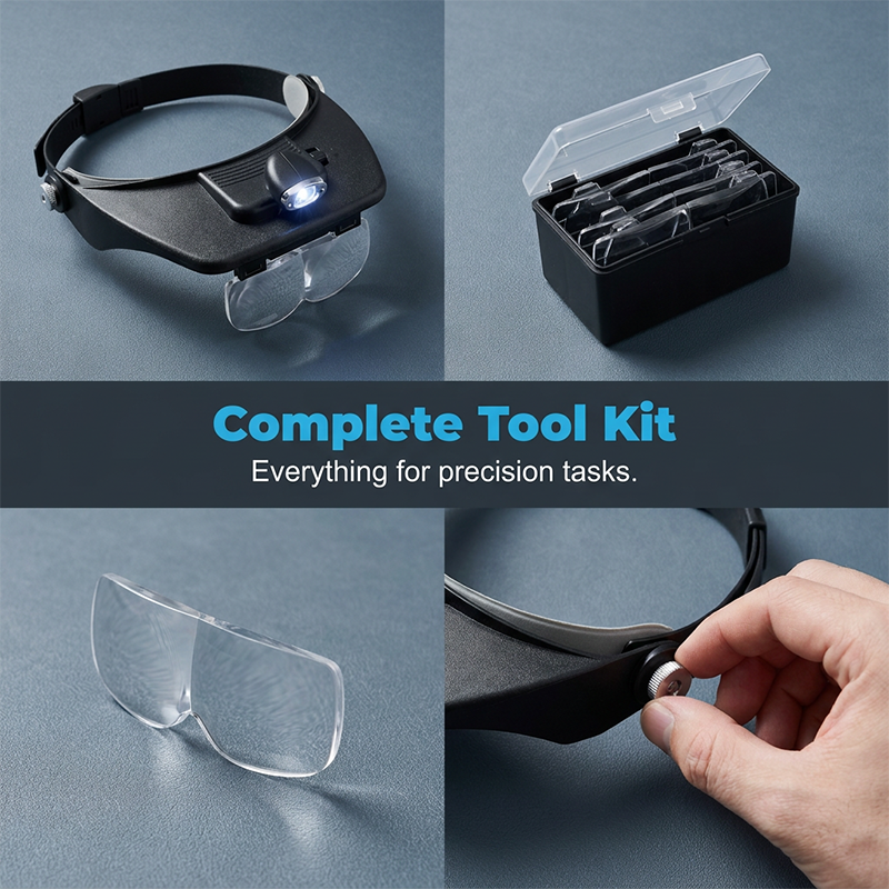🔍 50% KORTING + GRATIS VERZENDING! Professionele Handsfree LED Loepbril – Lees & Knutsel Weer Zonder Problemen! ✨