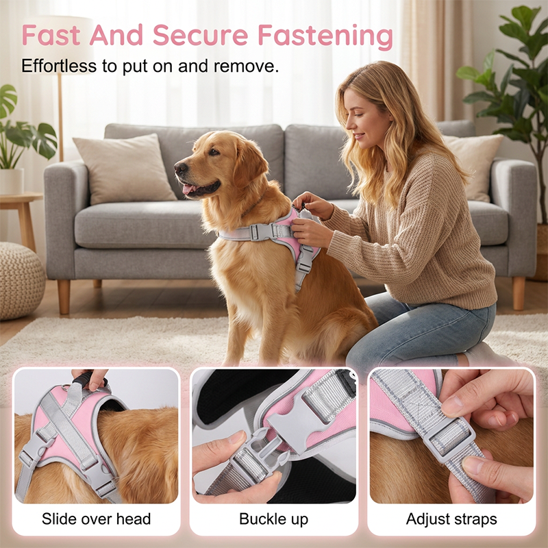 🐕 50% KORTING! Premium Anti-Trek Hondentuigje (Inclusief Gratis Riem) ✨