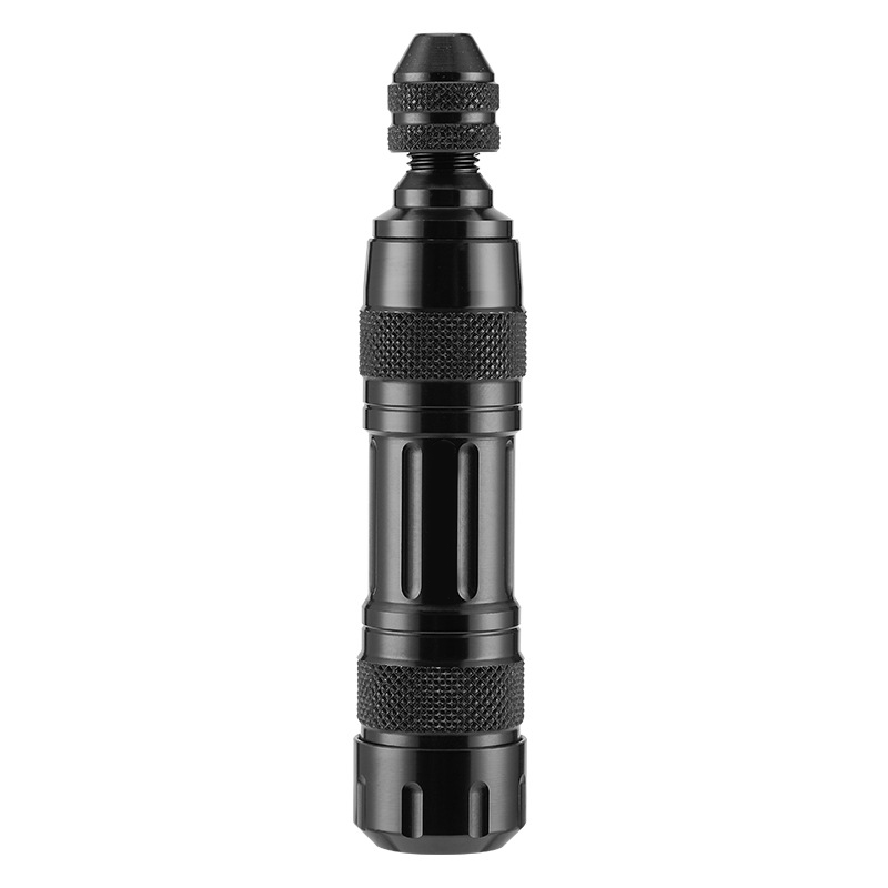Reparatieset voor tubeless banden in een aluminium koffer