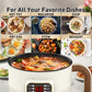 🔥50% KORTING + GRATIS VERZENDING🥘Slimme multifunctionele elektrische kookpan
