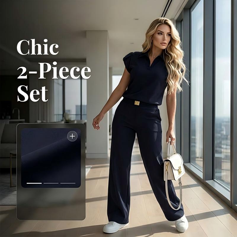 🔥50% KORTING + GRATIS VERZENDING🌸Casual tweedelige set voor dames (top en broek) 🌿