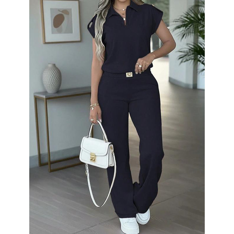 🔥50% KORTING + GRATIS VERZENDING🌸Casual tweedelige set voor dames (top en broek) 🌿